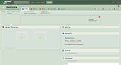 Desktop Screenshot of blacksclera.deviantart.com