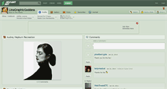 Desktop Screenshot of linagraphicgoddess.deviantart.com