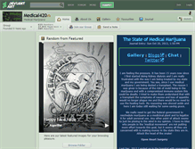 Tablet Screenshot of medical420.deviantart.com