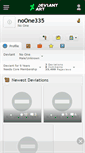 Mobile Screenshot of noone335.deviantart.com