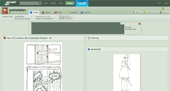 Desktop Screenshot of andrielisilien.deviantart.com