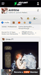 Mobile Screenshot of anihime.deviantart.com