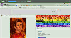 Desktop Screenshot of dragriyu.deviantart.com