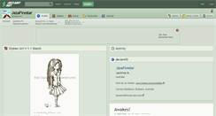 Desktop Screenshot of jazafirestar.deviantart.com
