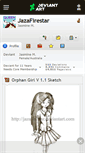 Mobile Screenshot of jazafirestar.deviantart.com