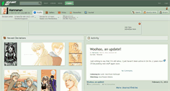 Desktop Screenshot of mannanan.deviantart.com