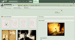 Desktop Screenshot of mroobalooba.deviantart.com