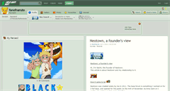 Desktop Screenshot of fanofnaruto.deviantart.com