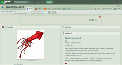 Desktop Screenshot of blood-from-a-devil.deviantart.com