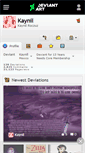 Mobile Screenshot of kaynil.deviantart.com