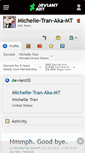 Mobile Screenshot of michelle-tran-aka-mt.deviantart.com