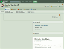 Tablet Screenshot of michelle-tran-aka-mt.deviantart.com