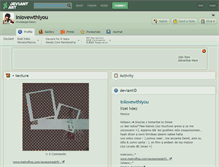 Tablet Screenshot of inlovewthiyou.deviantart.com