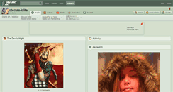 Desktop Screenshot of obscure-lolita.deviantart.com