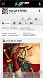 Mobile Screenshot of obscure-lolita.deviantart.com
