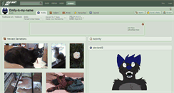 Desktop Screenshot of emily-is-my-name.deviantart.com