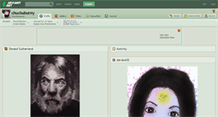 Desktop Screenshot of chuchubunny.deviantart.com