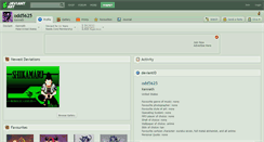 Desktop Screenshot of odd5625.deviantart.com
