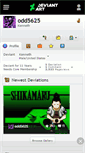 Mobile Screenshot of odd5625.deviantart.com