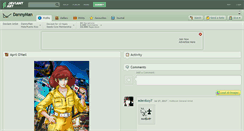 Desktop Screenshot of dannyman.deviantart.com