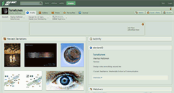 Desktop Screenshot of lunatunes.deviantart.com