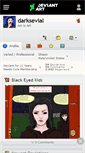 Mobile Screenshot of darksevial.deviantart.com
