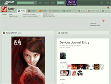 Tablet Screenshot of luudy.deviantart.com