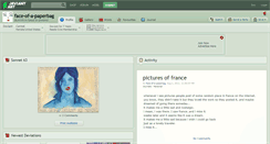 Desktop Screenshot of face-of-a-paperbag.deviantart.com