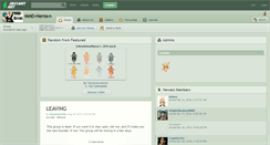 Desktop Screenshot of mmd-heros.deviantart.com