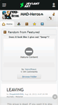 Mobile Screenshot of mmd-heros.deviantart.com
