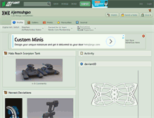 Tablet Screenshot of ajemsuhgao.deviantart.com