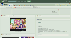 Desktop Screenshot of kreoss.deviantart.com