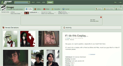 Desktop Screenshot of emogaz.deviantart.com