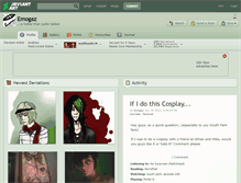 Tablet Screenshot of emogaz.deviantart.com