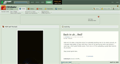 Desktop Screenshot of ei8htballer.deviantart.com