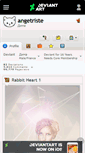 Mobile Screenshot of angetriste.deviantart.com