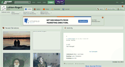 Desktop Screenshot of luthien-ringeril.deviantart.com