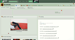 Desktop Screenshot of by-summer.deviantart.com