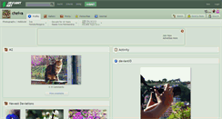 Desktop Screenshot of cheiva.deviantart.com