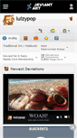Mobile Screenshot of lulzypop.deviantart.com