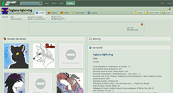 Desktop Screenshot of lugiana-lightwing.deviantart.com