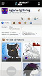 Mobile Screenshot of lugiana-lightwing.deviantart.com