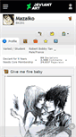 Mobile Screenshot of mazaiko.deviantart.com