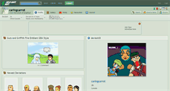 Desktop Screenshot of caringcarrot.deviantart.com