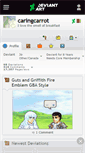 Mobile Screenshot of caringcarrot.deviantart.com