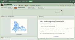 Desktop Screenshot of lucydarkwood.deviantart.com