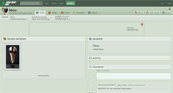 Desktop Screenshot of nixxx.deviantart.com