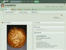 Tablet Screenshot of amayanightrain.deviantart.com