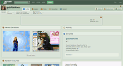 Desktop Screenshot of godofdarkness.deviantart.com