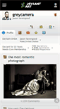 Mobile Screenshot of greycamera.deviantart.com